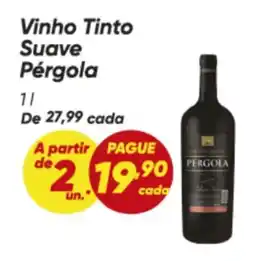Dia Vinho Tinto Suave Pérgola oferta