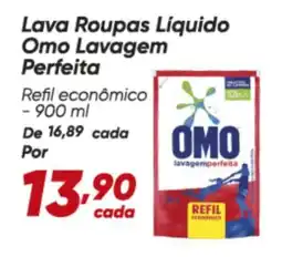 Dia Lava Roupas Líquido Omo Lavagem Perfeita oferta