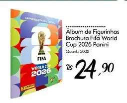 Giassi Supermercados Álbum de Figurinhas Brochura Fifa World Cup 2026 Panini oferta