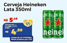 Villarreal Supermercados Cerveja Heineken Lata oferta