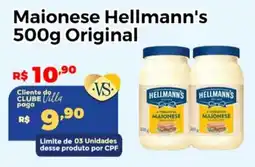 Villarreal Supermercados Maionese Hellmann's Original oferta