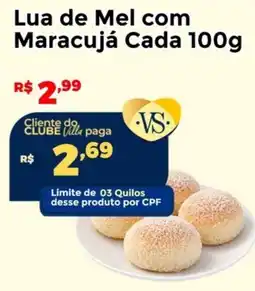 Villarreal Supermercados Lua de Mel com Maracujá Cada oferta