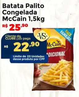 Villarreal Supermercados Batata Palito Congelada McCain oferta