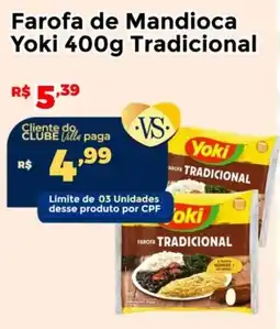 Villarreal Supermercados Farofa de Mandioca Yoki Tradicional oferta