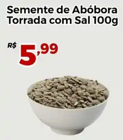 Villarreal Supermercados Semente de Abóbora Torrada com Sal oferta