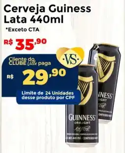 Villarreal Supermercados Cerveja Guiness Lata oferta