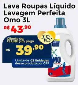 Villarreal Supermercados Lava Roupas Líquido Lavagem Perfeita Omo oferta