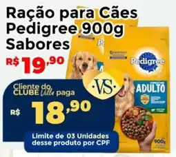 Villarreal Supermercados Ração para Cães Pedigree Sabores oferta