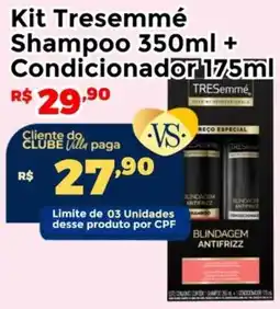 Villarreal Supermercados Kit Tresemmé oferta