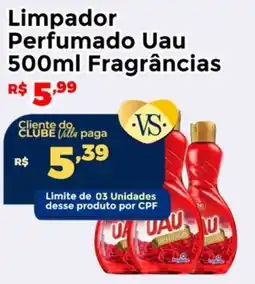 Villarreal Supermercados Limpador Perfumado Uau Fragrâncias oferta