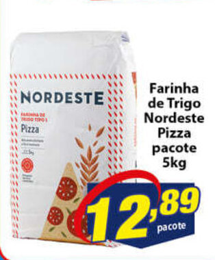 Vencedor Atacadista Farinha de Trigo Nordeste Pizza pacote 5kg oferta