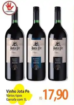 Atacadão Vinho Jota Pe Vários tipos Garrafa oferta