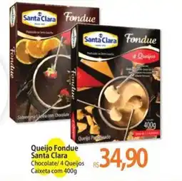Atacadão Queijo Fondue Santa Clara oferta