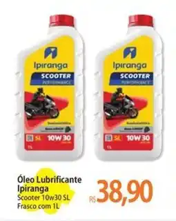 Atacadão Óleo Lubrificante Ipiranga Scooter 10w30 SL Frasco oferta