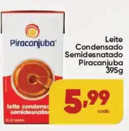 Lopes Supermercados Leite Condensado Semidesnatado Piracanjuba oferta