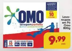 Lopes Supermercados Lava roupas em Pó Omo oferta
