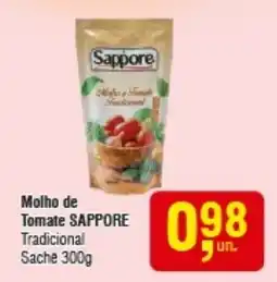 Higa Atacado Molho de Tomate SAPPORE Tradicional Sache oferta
