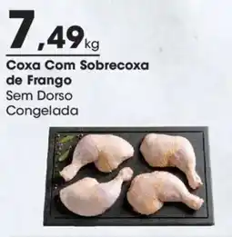 Zaffari Coxa Com Sobrecoxa de Frango Sem Dorso Congelada oferta