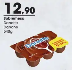 Zaffari Sobremesa Danette Danone oferta