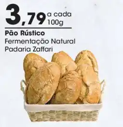 Zaffari Pão Rústico oferta