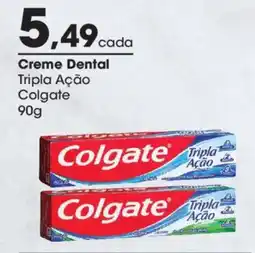 Zaffari Creme Dental Tripla Ação Colgate oferta