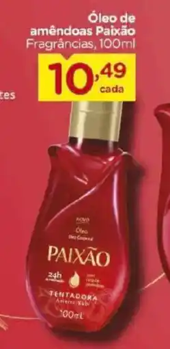 Carrefour Óleo de amêndoas Paixão Fragrâncias, oferta