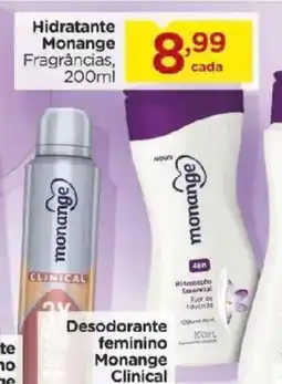 Carrefour Hidratante Monange Fragrâncias, oferta