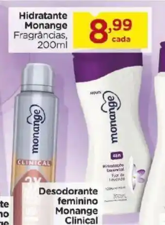 Carrefour Hidratante Monange Fragrâncias, oferta