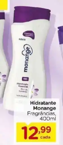 Carrefour Hidratante Monange Fragrâncias, oferta