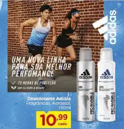 Carrefour Desodorante Adidas Fragrâncias, Aerossol, oferta