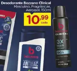 Carrefour Desodorante Bozzano Clinical Masculino, Fragrâncias, Aerossol, oferta