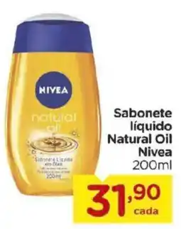 Carrefour Sabonete líquido Natural Oil Nivea oferta