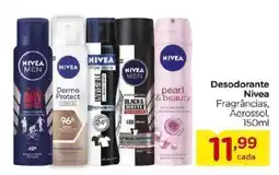 Carrefour Desodorante Nivea Fragrâncias, Aerossol, oferta