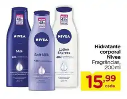 Carrefour Hidratante corporal Nivea Fragrâncias, oferta