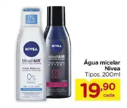 Carrefour Água micelar Nivea Tipos, oferta