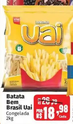 Supermercados Mateus Batata Bem Brasil Uai Congelada oferta