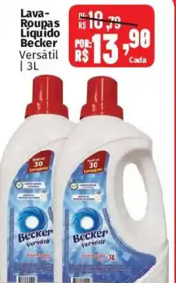 Supermercados Mateus Lava- Roupas Liquido Becker oferta