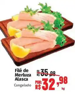 Supermercados Mateus Filé de Merluza Alasca oferta
