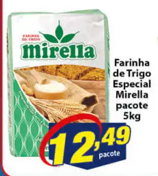 Vencedor Atacadista Farinha de Trigo Especial Mirella pacote 5kg oferta