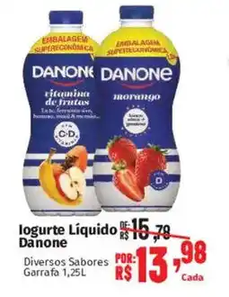 Supermercados Mateus logurte Liquido Danone oferta