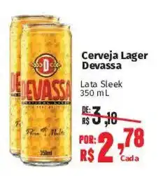 Supermercados Mateus Cerveja Lager Devassa oferta