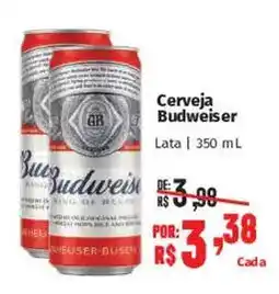 Supermercados Mateus Cerveja Budweiser oferta