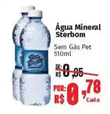 Supermercados Mateus Água Mineral Sterbom oferta