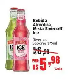 Supermercados Mateus Bebida Alcoólica Mista Smirnoff Ice oferta
