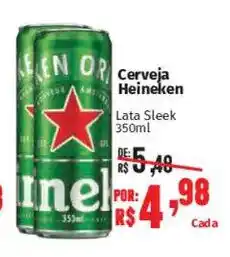 Supermercados Mateus Cerveja Heineken oferta
