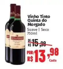 Supermercados Mateus Vinho Tinto Quinta do Morgado oferta