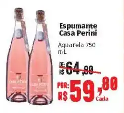 Supermercados Mateus Espumante Casa Perini Aquarela oferta