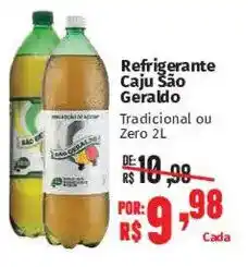 Supermercados Mateus Refrigerante Caju šão Geraldo oferta