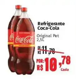 Supermercados Mateus Refrigerante Coca-Cola Original Pet oferta