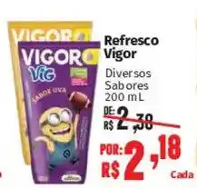 Supermercados Mateus Refresco Vigor oferta